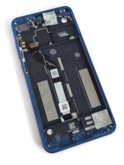 ORG Wyświetlacz LCD oryginalny ramka Xiaomi Mi 8 Lite (M1808D2TE) niebieski
