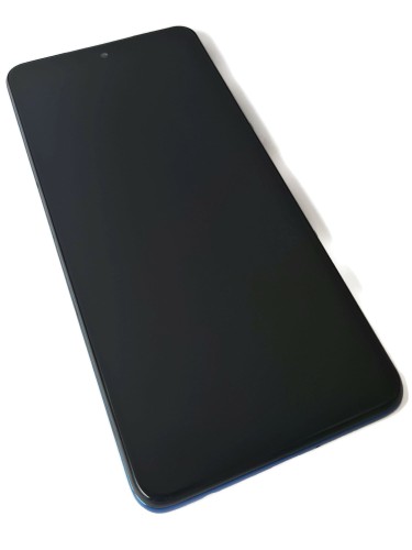 HQ Wyświetlacz LCD z ramką do Xiaomi Poco X3 | X3 NFC | X3 Pro, niebieski