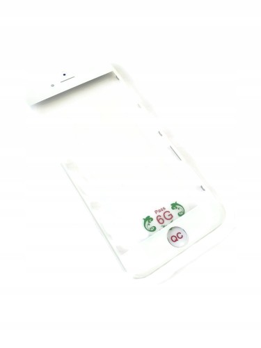 Szybka serwisowa wyświetlacza + ramka + klej OCA do iPhone 6, A1549 biała