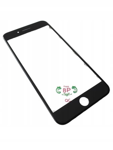 Szybka serwisowa wyświetlacza ramka + OCA do iPhone 8 Plus, A1864 czarna