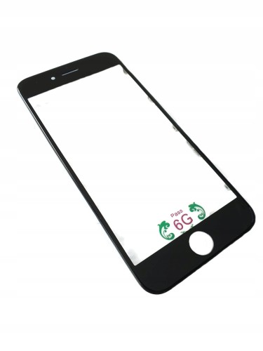 Szybka serwisowa wyświetlacza + ramka + OCA do iPhone 6,  A1549 czarna