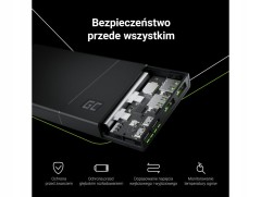 Power Bank Green Cell 10 000 mAh 2x USB 2x USB-C