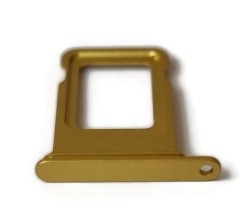 Szufladka tacka uchwyt karty SIM do Apple iPhone 14 | 14 Plus żółta
