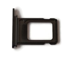 Szufladka tacka uchwyt karty SIM do Apple iPhone 15 Pro | 15 Pro Max czarna