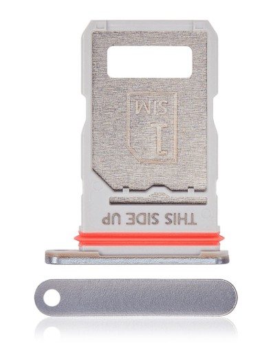 Szufladka tacka uchwyt karty SIM do Motorola Edge 30 Neo (XT2245) srebrna