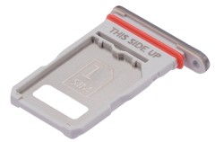 Szufladka tacka uchwyt karty SIM do Motorola Edge 30 Neo (XT2245) srebrna