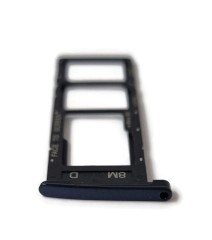 Szufladka tacka kart uchwyt SIM do Motorola G6 Plus granatowa