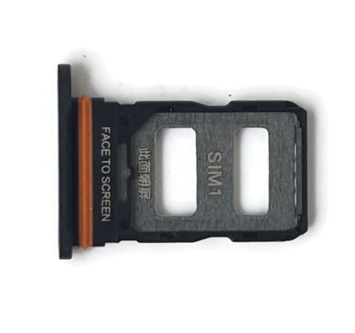 Szufladka tacka uchwyt karty SIM do Xiaomi 13 Lite, czarna