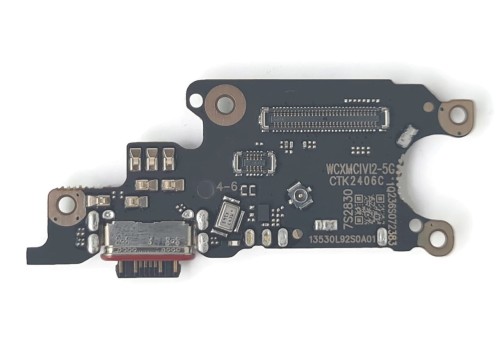 HQ Gniazdo ładowania USB płytka złącze mikrofon do Xiaomi 13 Lite