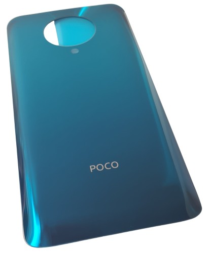 Klapka tylna obudowa tył plecki do Xiaomi Poco F2 Pro, Niebieski