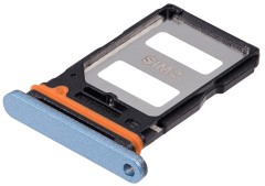 Szufladka tacka uchwyt karty SIM do Xiaomi Redmi Note 12 Pro+ 5G, niebieska