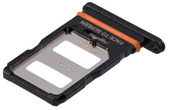 Szufladka tacka uchwyt karty SIM do Xiaomi Redmi Note 12 Pro+ 5G, czarna