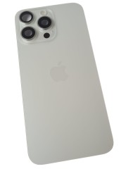 ORG Plecki Grade A oryginalna klapka tył do Apple iPhone 15 Pro Max, biała