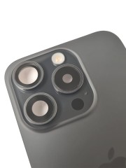 ORG Plecki Grade A oryginalna klapka tył do Apple iPhone 15 Pro, czarna