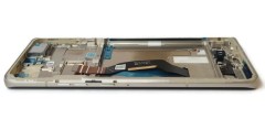 ORG Wyświetlacz LCD oryginalny z ramką do Motorola Edge 50 Ultra, beżowy