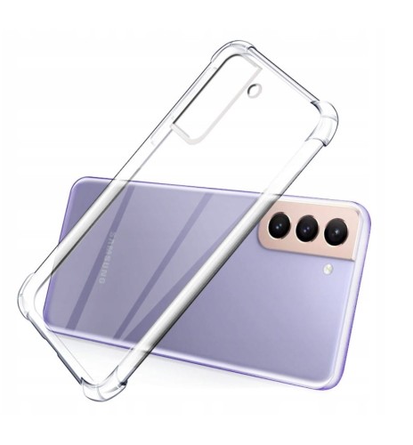 Etui case futerał do Samsung Galaxy S21+ transparent mocne rogi