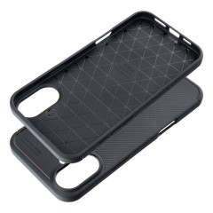 Nowe czarne Etui Carbon Premium futerał pokrowiec do iPhone 16 Plus