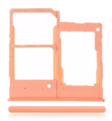 Szufladka tacka uchwyt karty SIM Samsung Galaxy A20E (SM-A202) pomarańczowa
