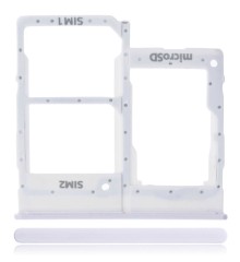 Szufladka tacka uchwyt karty SIM do Samsung Galaxy A20E (SM-A202) biała