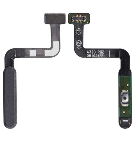 Taśma czytnik linii papilarnych przycisk do Samsung Galaxy A32 5G, czarny