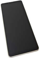 ORG Wyświetlacz LCD oryginalny z ramką do Sony Xperia 10 III (biały)