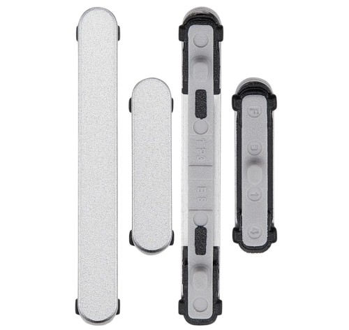 Przyciski Power i Volume Guzik włącznik Samsung Galaxy S25 Ultra Srebrne