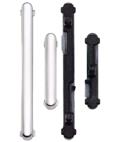Przyciski Power i Volume Guzik włącznik Samsung Galaxy S22 Ultra Białe