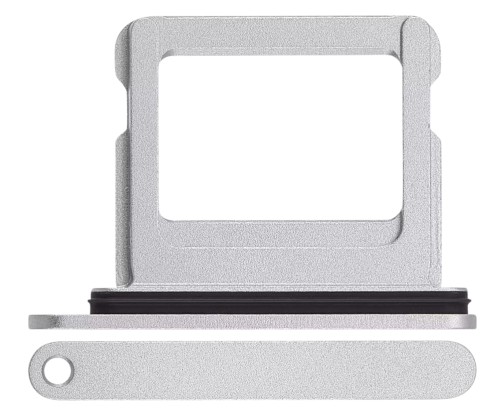 Szufladka tacka uchwyt karty SIM do iPhone 16 | 16 Plus, Biała