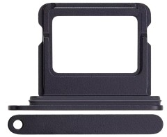 Szufladka tacka uchwyt karty SIM do iPhone 16 | 16 Plus, Czarna