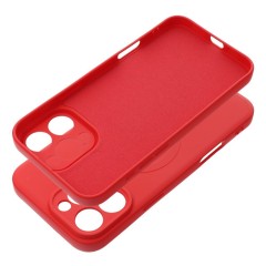 Etui SILICONE Mag Cover z MagSafe do iPhone 16 Pro Max, Czerwony