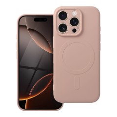 Etui SILICONE Mag Cover z MagSafe do iPhone 16 Pro, Różowy