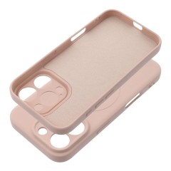 Etui SILICONE Mag Cover z MagSafe do iPhone 16 Pro, Różowy
