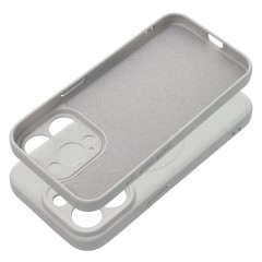 Etui SILICONE Mag Cover z MagSafe do iPhone 15 Pro, Tytanowy
