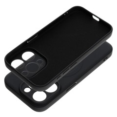 Etui SILICONE Mag Cover z MagSafe do iPhone 15 Pro, Czarny