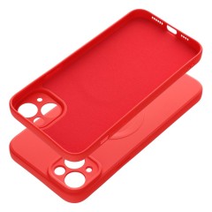 Etui SILICONE Mag Cover z MagSafe do iPhone 14 Plus, Czerwony