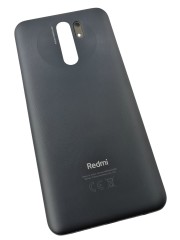Klapka tylna obudowa tył plecki do Xiaomi Redmi 9, czarna/szara