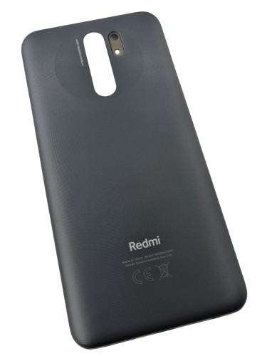 Klapka tylna obudowa tył plecki do Xiaomi Redmi 9, czarna/szara