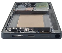 ORG Wyświetlacz LCD oryginalny z ramką Samsung Galaxy S25 Ultra Jetblack