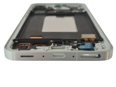 ORG Wyświetlacz LCD oryginalny z ramką Samsung Galaxy A56 (SM-A566) zielony