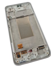 ORG Wyświetlacz LCD oryginalny z ramką Samsung Galaxy A36 (SM-A366) lawenda