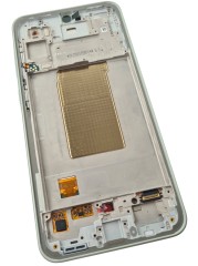 ORG Wyświetlacz LCD oryginalny z ramką Samsung Galaxy A36 (SM-A366) limonka