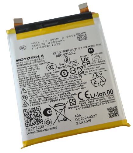 ORG Nowa oryginalna bateria QV45 akumulator do Motorola Edge 50 Ultra
