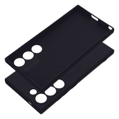 Etui SILICONE Mag Cover z MagSafe do Samsung Galaxy S24 Ultra, Czarny