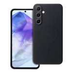 Etui SILICONE Mag Cover z MagSafe do Samsung Galaxy A55, Czarny