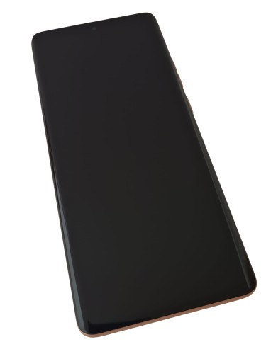 ORG Wyświetlacz LCD oryginalny z ramką do Motorola Edge 50 Ultra, pomarańcz