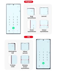 HQ Wyświetlacz OLED LCD z ramką Samsung Galaxy S22 Ultra (SM-S908) czarny