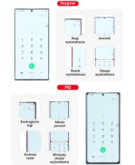 HQ Wyświetlacz OLED LCD z ramką Samsung Galaxy S22 Ultra (SM-S908) zielony