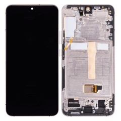 HQ Wyświetlacz OLED LCD z ramką Samsung Galaxy S22+ Plus (SM-S906) fiolet