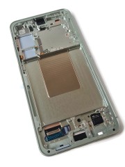 ORG Wyświetlacz LCD oryginalny z ramką do Samsung Galaxy S24 (S921) zielony