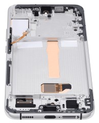 HQ Wyświetlacz OLED LCD z ramką Samsung Galaxy S22+ Plus (SM-S906) biały